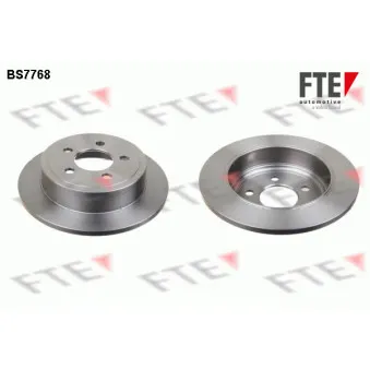Jeu de 2 disques de frein arrière FTE BS7768