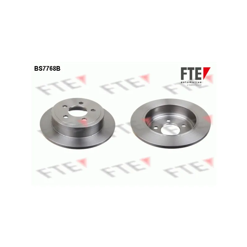 Jeu de 2 disques de frein arrière FTE BS7768B