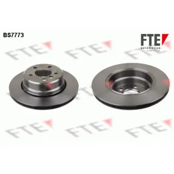 Jeu de 2 disques de frein arrière FTE BS7773