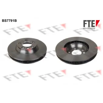 Jeu de 2 disques de frein avant FTE BS7791B