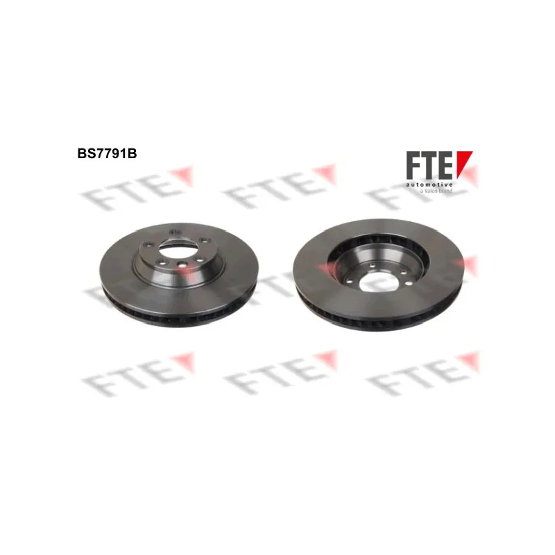 Jeu de 2 disques de frein avant FTE BS7791B