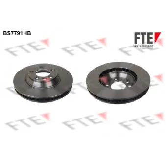 Jeu de 2 disques de frein avant FTE BS7791HB