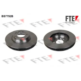 Jeu de 2 disques de frein avant FTE BS7792B