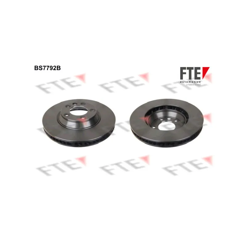 Jeu de 2 disques de frein avant FTE BS7792B