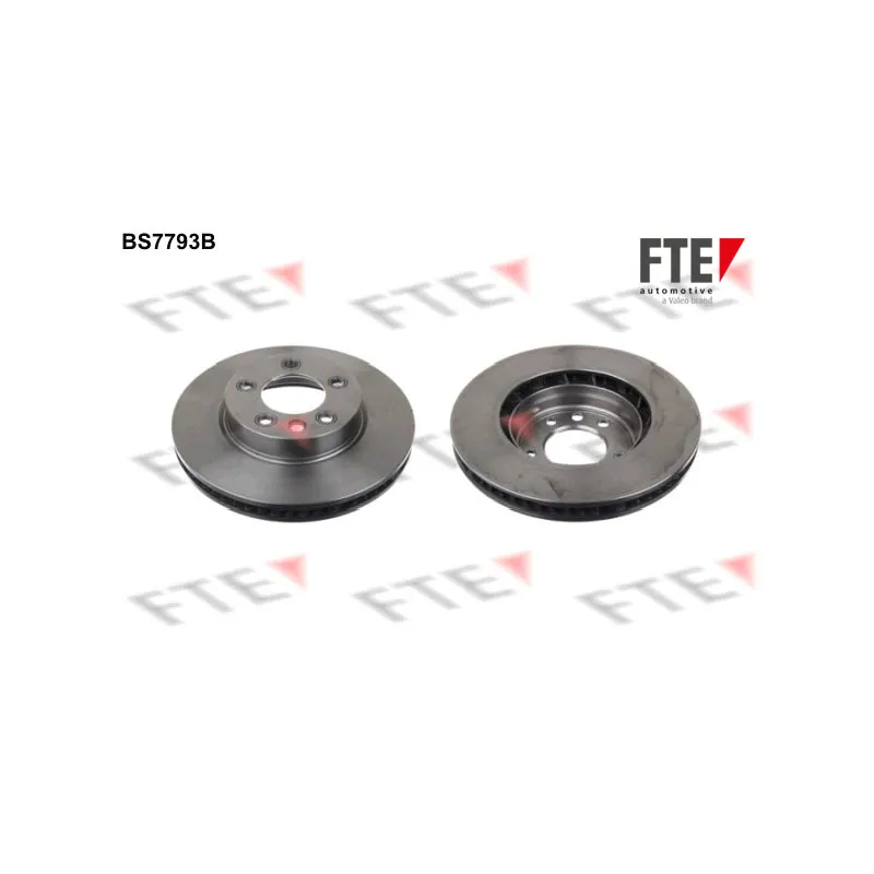 Jeu de 2 disques de frein avant FTE BS7793B