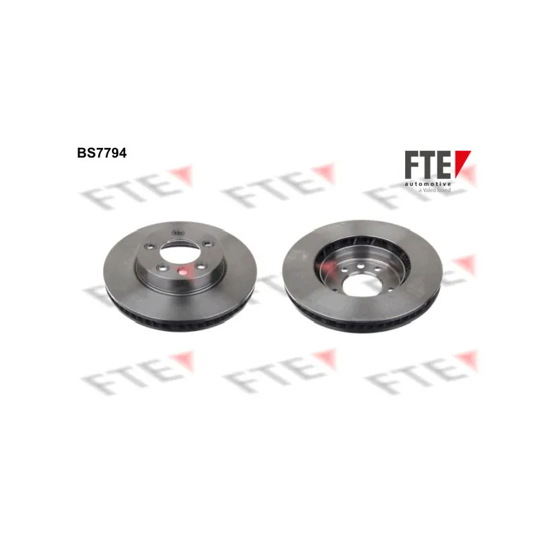 Jeu de 2 disques de frein avant FTE BS7794