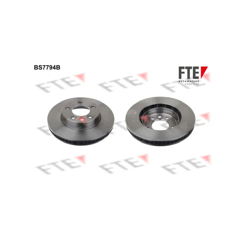 Jeu de 2 disques de frein avant FTE BS7794B