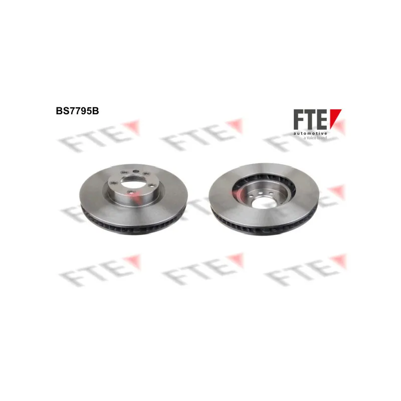 Jeu de 2 disques de frein avant FTE BS7795B