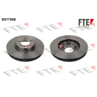 Jeu de 2 disques de frein avant FTE BS7796B