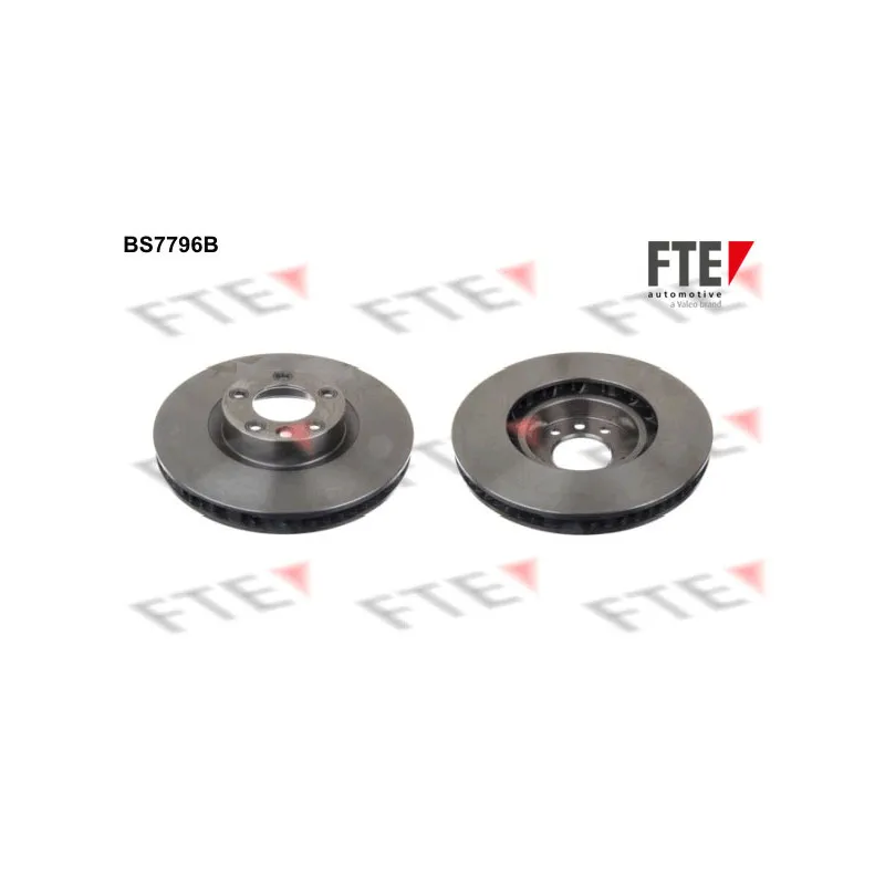 Jeu de 2 disques de frein avant FTE BS7796B
