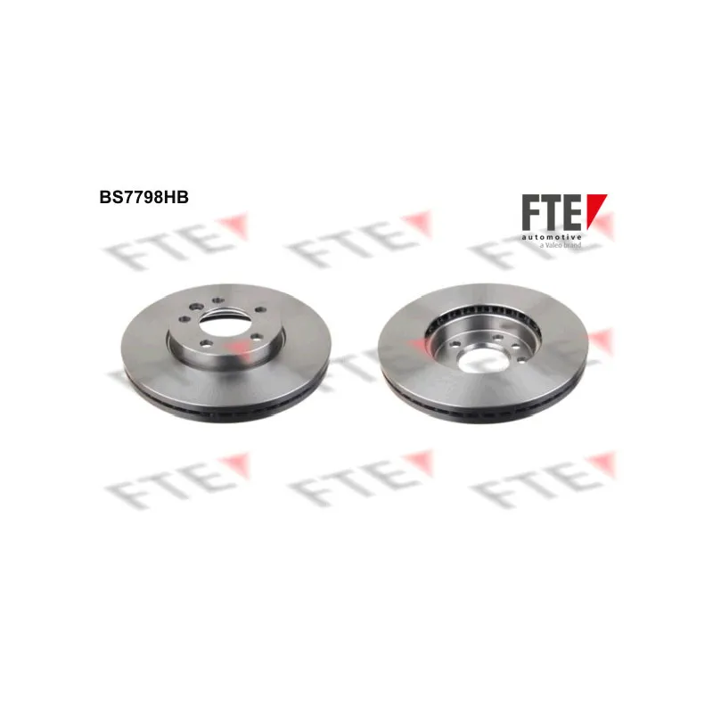 Jeu de 2 disques de frein avant FTE BS7798B