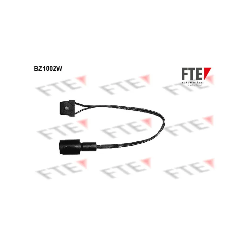Contact d'avertissement, usure des plaquettes de frein FTE BZ1002W