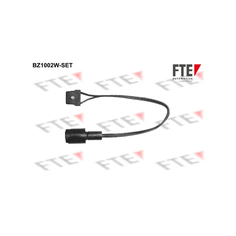 Contact d'avertissement, usure des plaquettes de frein FTE BZ1002W-SET