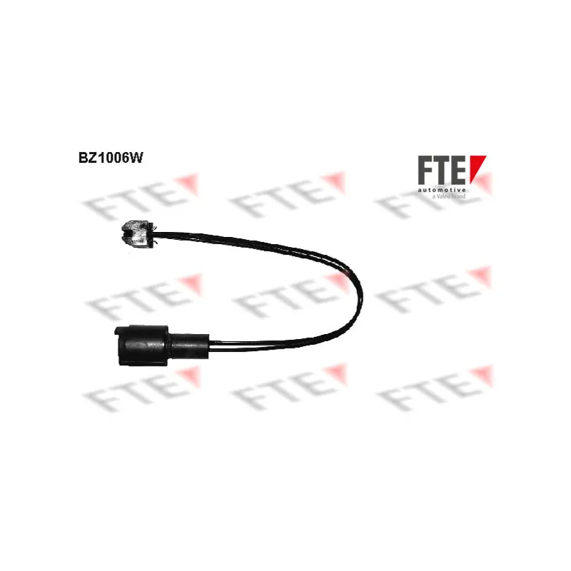 Contact d'avertissement, usure des plaquettes de frein FTE BZ1006W