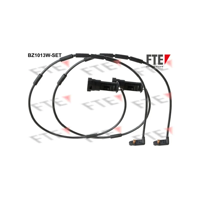 Contact d'avertissement, usure des plaquettes de frein FTE BZ1013W-SET