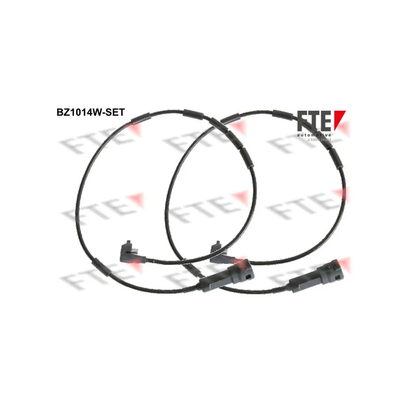 Contact d'avertissement, usure des plaquettes de frein FTE BZ1014W-SET