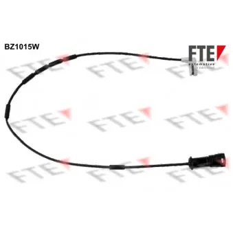 Contact d'avertissement, usure des plaquettes de frein FTE BZ1015W