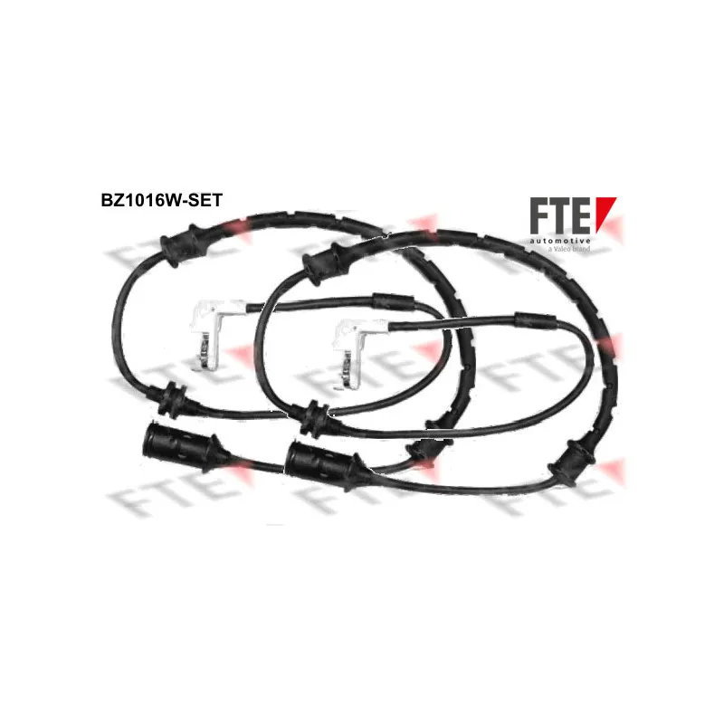 Contact d'avertissement, usure des plaquettes de frein FTE BZ1016W-SET