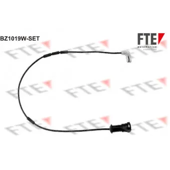 Contact d'avertissement, usure des plaquettes de frein FTE BZ1019W-SET