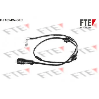 Contact d'avertissement, usure des plaquettes de frein FTE BZ1024W-SET