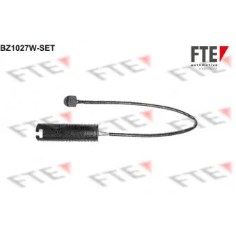 Contact d'avertissement, usure des plaquettes de frein FTE BZ1027W-SET
