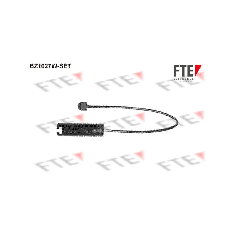Contact d'avertissement, usure des plaquettes de frein FTE BZ1027W-SET