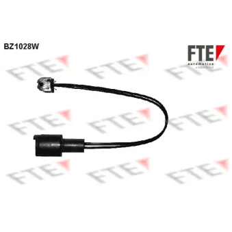 Contact d'avertissement, usure des plaquettes de frein FTE BZ1028W