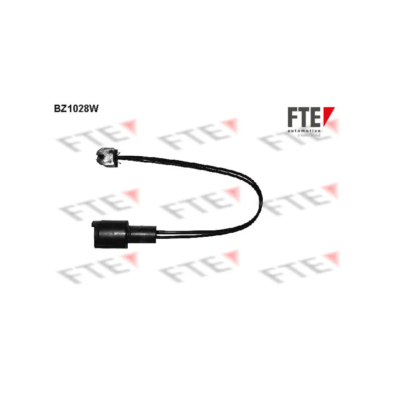 Contact d'avertissement, usure des plaquettes de frein FTE BZ1028W