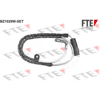 Contact d'avertissement, usure des plaquettes de frein FTE BZ1029W-SET