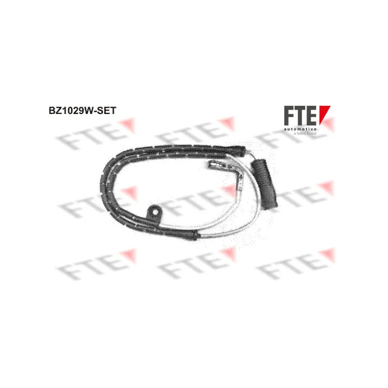 Contact d'avertissement, usure des plaquettes de frein FTE BZ1029W-SET