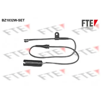 Contact d'avertissement, usure des plaquettes de frein FTE BZ1032W-SET