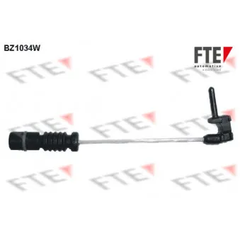 Contact d'avertissement, usure des plaquettes de frein FTE BZ1034W