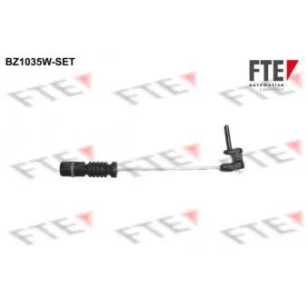 Contact d'avertissement, usure des plaquettes de frein FTE BZ1035W-SET