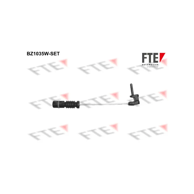Contact d'avertissement, usure des plaquettes de frein FTE BZ1035W-SET