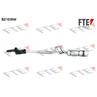 Contact d'avertissement, usure des plaquettes de frein FTE BZ1036W