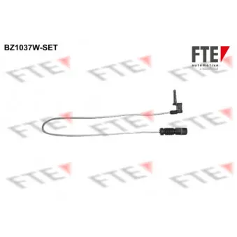 Contact d'avertissement, usure des plaquettes de frein FTE BZ1037W-SET