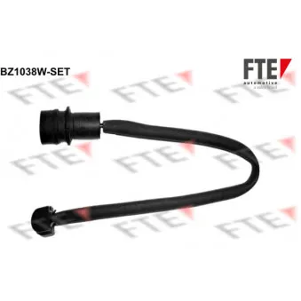 Contact d'avertissement, usure des plaquettes de frein FTE BZ1038W-SET