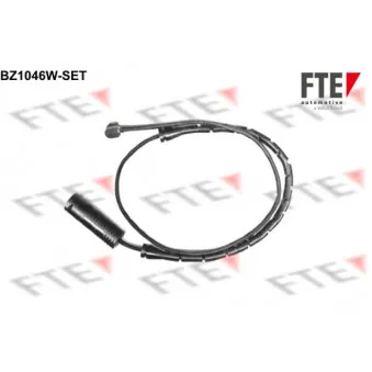 Contact d'avertissement, usure des plaquettes de frein FTE BZ1046W-SET