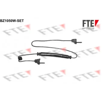 Contact d'avertissement, usure des plaquettes de frein FTE BZ1050W-SET