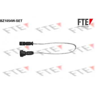 Contact d'avertissement, usure des plaquettes de frein FTE BZ1054W-SET