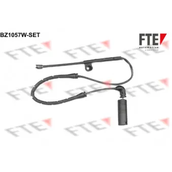 Contact d'avertissement, usure des plaquettes de frein FTE BZ1057W-SET