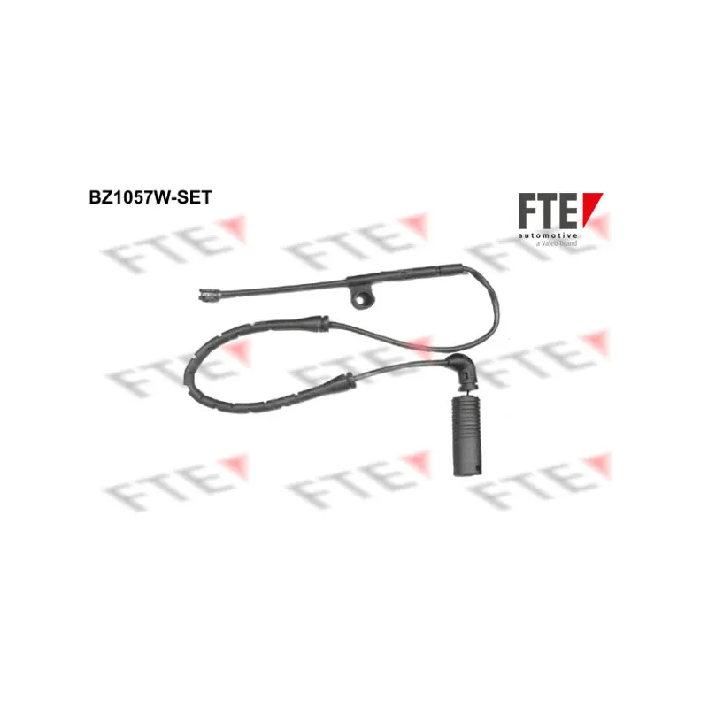 Contact d'avertissement, usure des plaquettes de frein FTE BZ1057W-SET