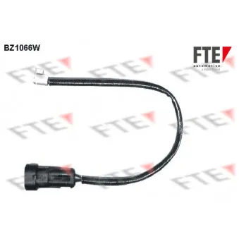 Contact d'avertissement, usure des plaquettes de frein FTE BZ1066W