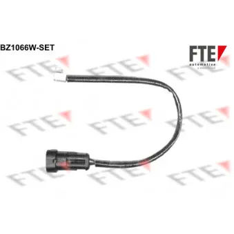 Contact d'avertissement, usure des plaquettes de frein FTE BZ1066W-SET