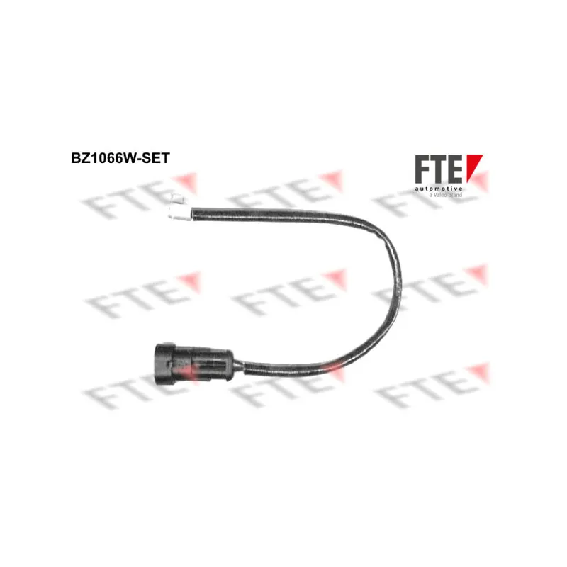Contact d'avertissement, usure des plaquettes de frein FTE BZ1066W-SET