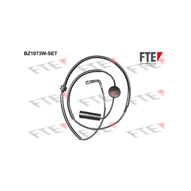 Contact d'avertissement, usure des plaquettes de frein FTE BZ1073W-SET