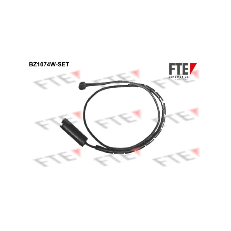 Contact d'avertissement, usure des plaquettes de frein FTE BZ1074W-SET