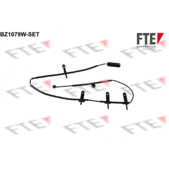Contact d'avertissement, usure des plaquettes de frein FTE BZ1079W-SET