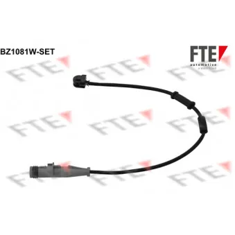 Contact d'avertissement, usure des plaquettes de frein FTE BZ1081W