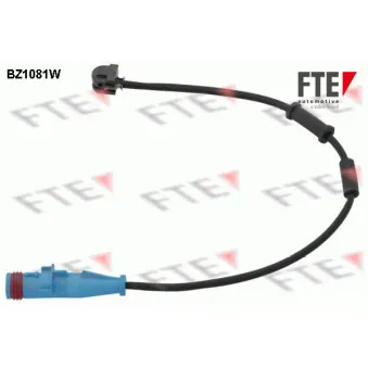 Contact d'avertissement, usure des plaquettes de frein FTE BZ1081W-SET